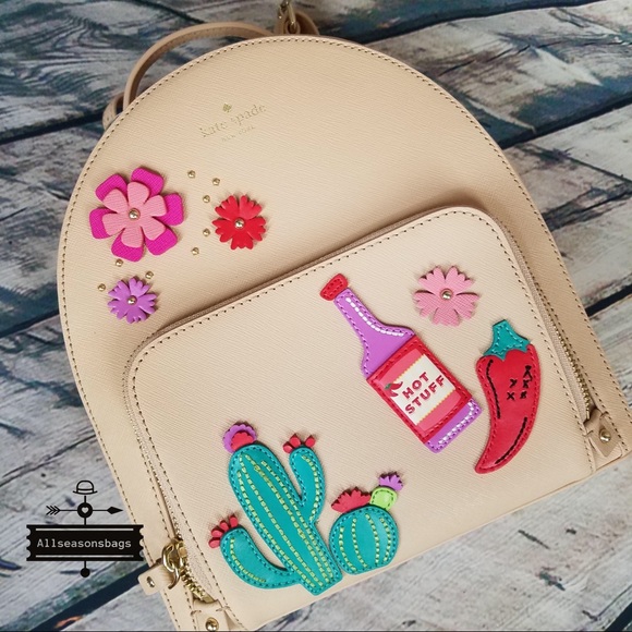 kate spade Handbags - Kate spade cactus Tomi cactus backpack new horizon